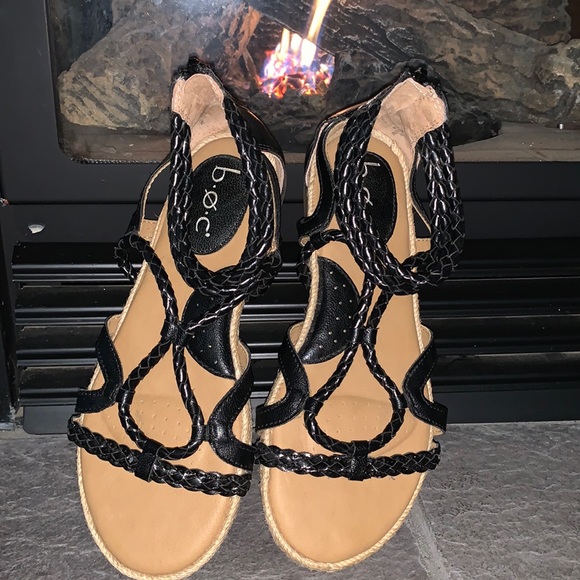 Black gladiator sandals - Picture 1 of 3